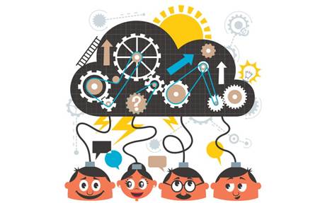 Brainstorming - Illustration #126278 - TemplateMonster